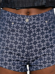 Denim Cotton Shorts