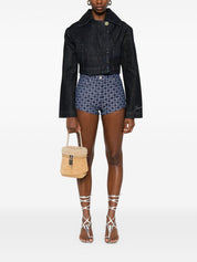 Denim Cotton Shorts