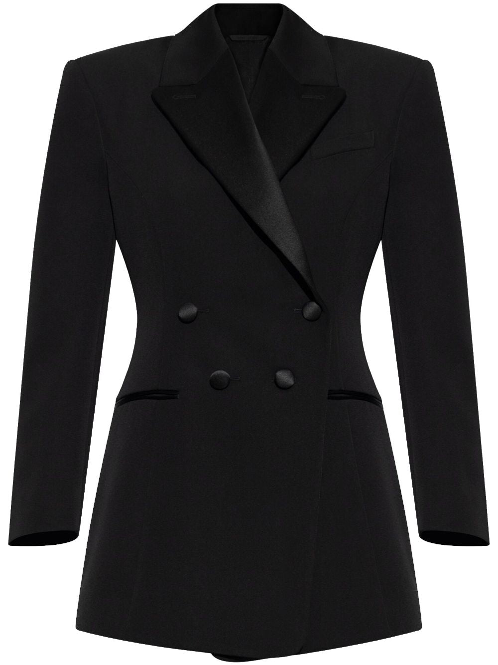 Smoking Wool Jacket Black