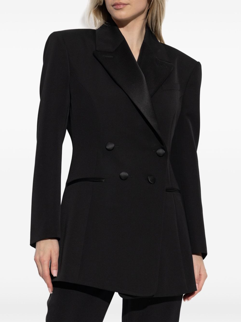 Smoking Wool Jacket Black
