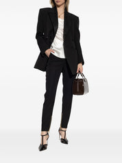 Smoking Wool Jacket Black