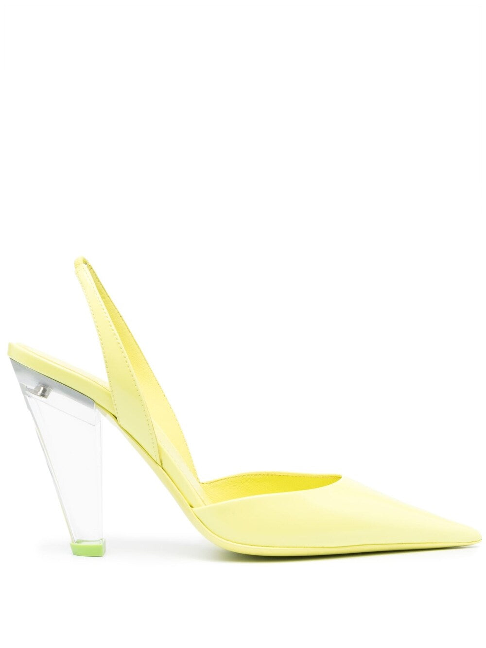 3Juin Calf Leather Pointed Toe High Heels Side View 