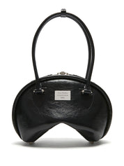 Acne Studios Bowlina Mini Shoulder Bag Black Front view 