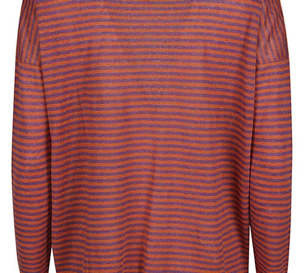 Alessandro Aste Regular-Fit Soft Linen T-Shirt back side view 