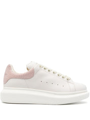 Alexander McQueen Oversized Leather Sneakers Powder Pink 1 
