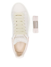 Alexander McQueen Oversized Leather Sneakers Powder Pink 3 