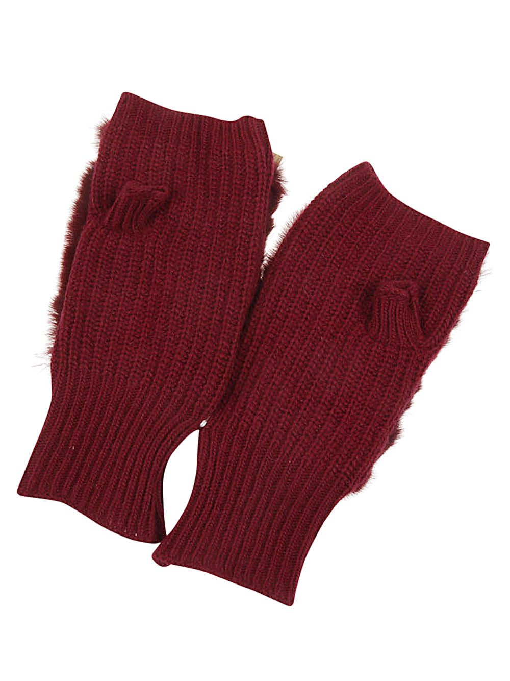 Alpo_Shearling_Gloves_Red Bottom View