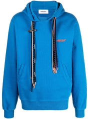 Ambush Multi-Chord Drawstring Cotton Hoodie Front View