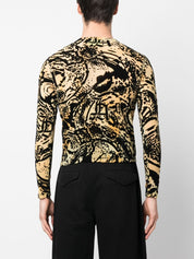 Aries x Juicy Couture Psysnake Stretch-Design Logo Embellishment Shirt Back Side View