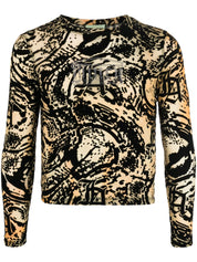 Aries x Juicy Couture Psysnake Stretch-Design Logo Embellishment Shirt Front View