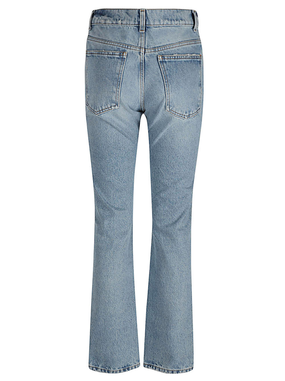 Armarium Low-Waist Straight-Leg Jeans Back View