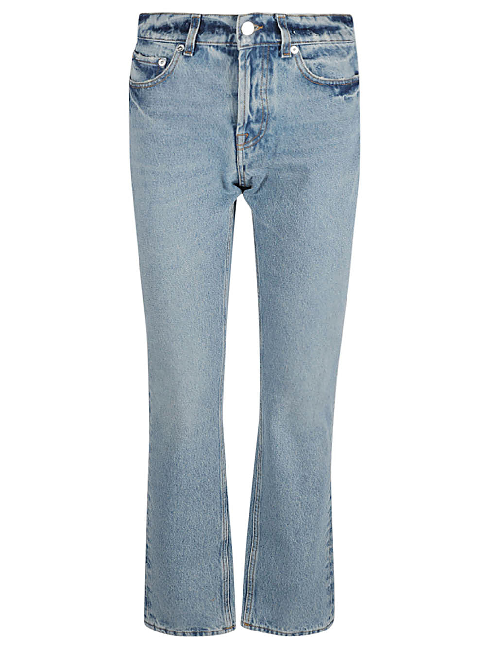 Armarium Low-Waist Straight-Leg Jeans Front View
