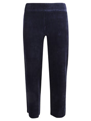 Avenue Montaigne Relaxed Large Leg Elasticated Trousers Front View