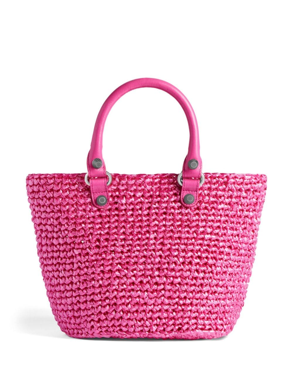 Balenciaga Small Shoulder Bag Le Cagole Panier Back Side View