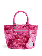Balenciaga Small Shoulder Bag Le Cagole Panier Front View