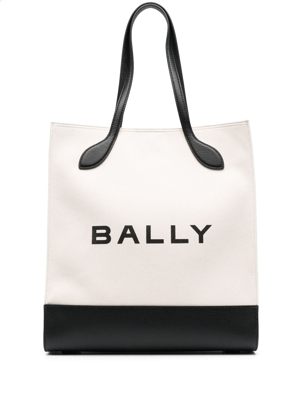 Bally Logo-Print Tote Bag Front View