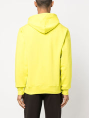 Billionaire Logo Hoodie Yellow Back View