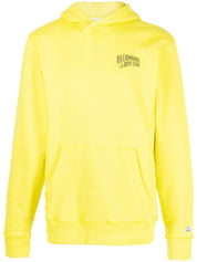 Billionaire Logo Hoodie Yellow Front View