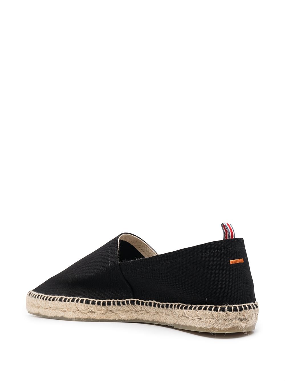 Castañer Pablo Cotton Canvas Espadrilles Black Back Side View
