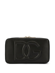 Dolce & Gabbana Small DG Logo Camera Shoulder Bag Black