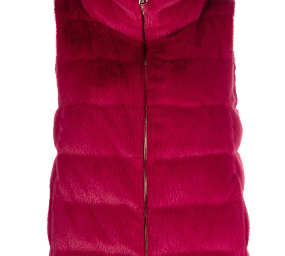 Herno Faux-Fur Zip-Up Vest 1