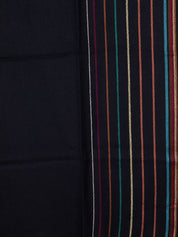 Paul Smith Wool Frayed Edge Scarf Multicolor Close Up View 